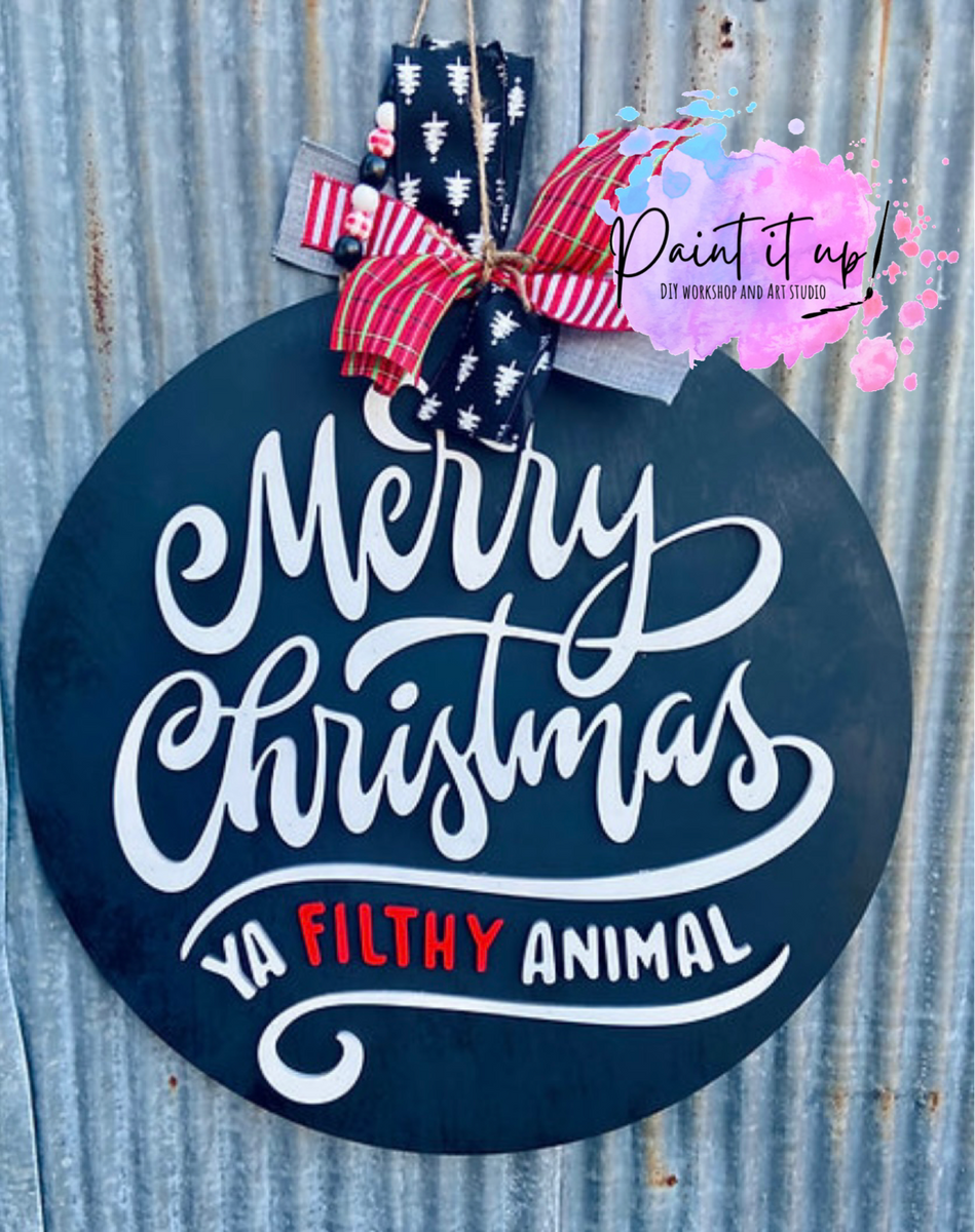 Merry Christmas, Ya Filthy Animal - Funny Holiday Gift Candle 9oz. –  Fashion Hut Jewelry