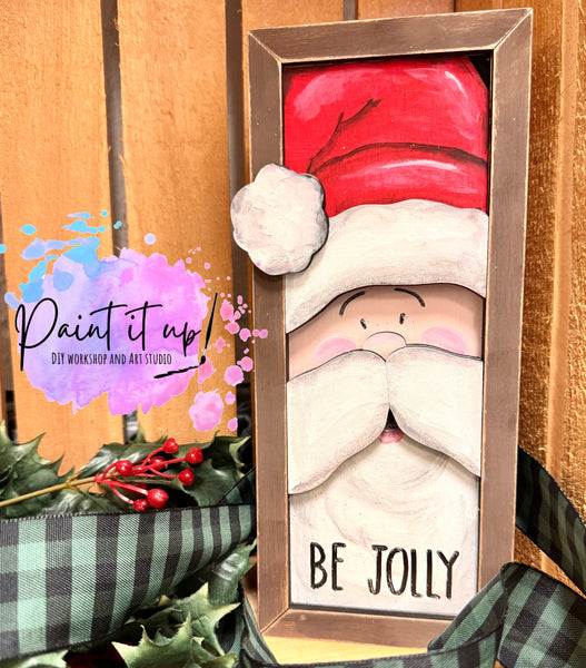 December Craft of the Month-Santa