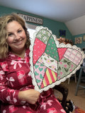 Patchwork Heart Wood Sign (DIY)