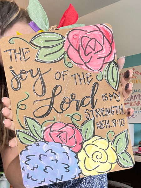 Painted Clipboard