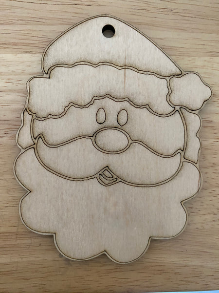 Simple Santa Ornament