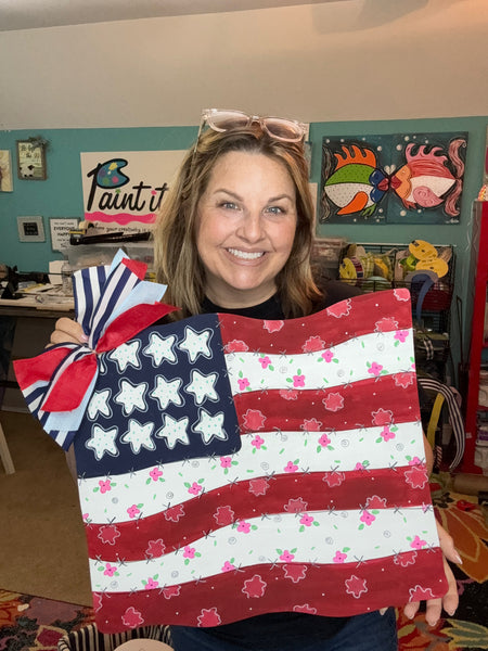 Patchwork Flags Patchwork Flag Template – Paint it up!