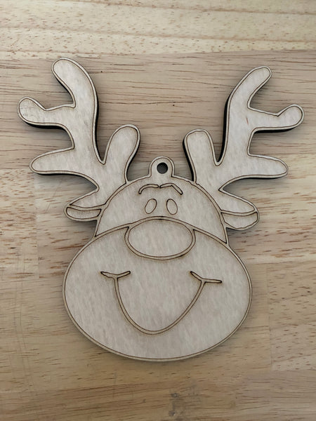 Simple Reindeer Ornament