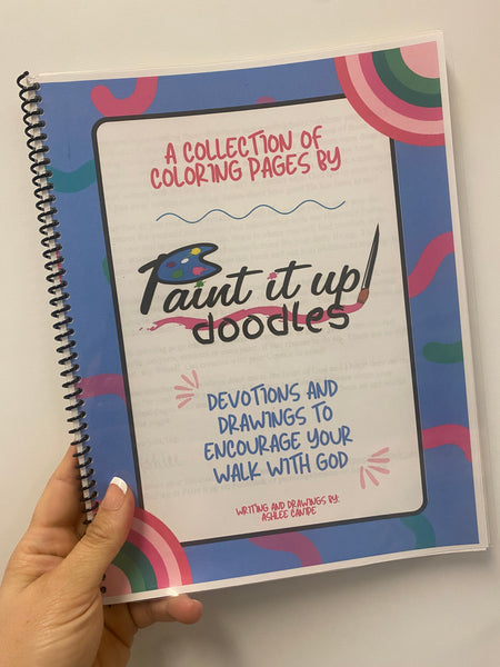 Paint it up! Doodles and Devotions Coloring Book