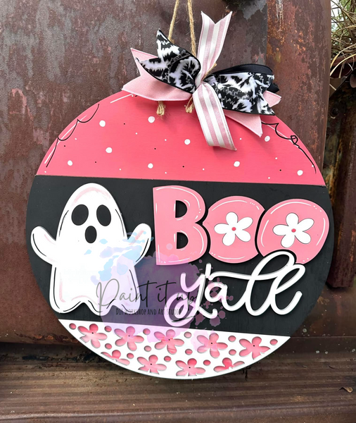 Boo Y’all Ghost Halloween