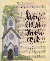 How Great Thou Art Church Hymnal Page