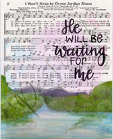 You Won’t Have to Cross Jordan Alone Hymnal Page