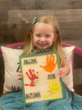 Autumn Handprint Toddler Craft