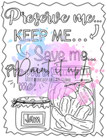 Preserve Me Psalm 16 Coloring Page