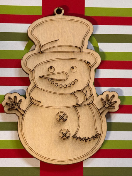 Simple Snowman Top Hat