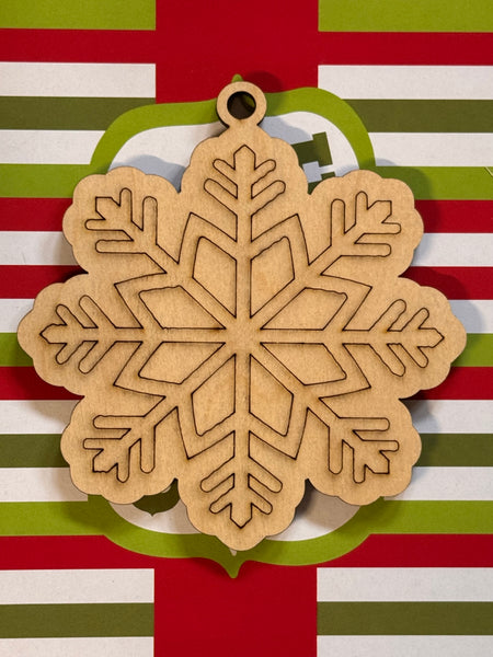 Simple Snowflake Ornament