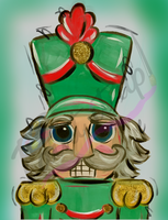 Nutcracker Printable (Green)