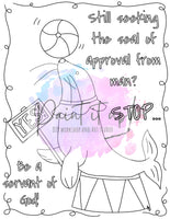 Servant of God Coloring Page