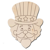 Uncle Sam Wood Sign/Door Hanger (DIY)