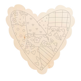 Patchwork Heart Wood Sign (DIY)