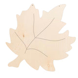 Leaf Wood Sign/Door Hanger DIY