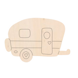 Camper Wood Sign/Door Hanger (DIY)