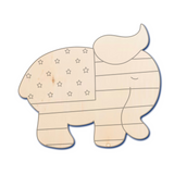 Trump Elephant Door Hanger/Wood Sign