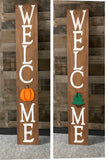 DIY (Paint at home) 6ft. Interchangeable WELCOME sign