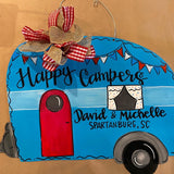 Camper Wood Sign/Door Hanger (DIY)