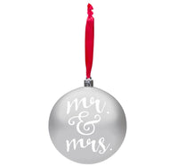 Our First Christmas Thumbprint Ornament