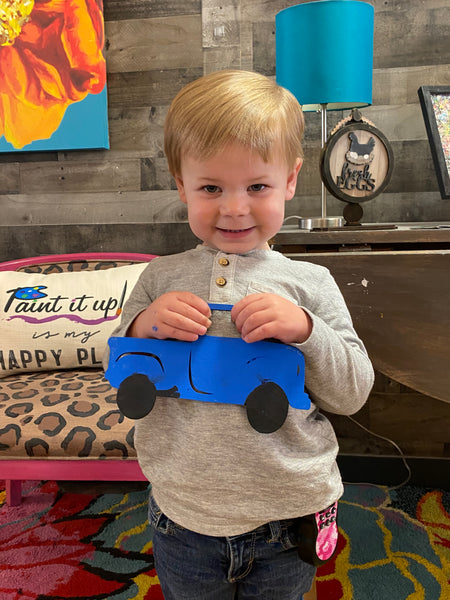 Little Blue Truck Toddler Craft