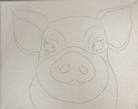 Pig Canvas