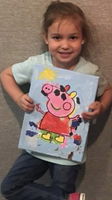 Peppa Pig Inspired Canvas