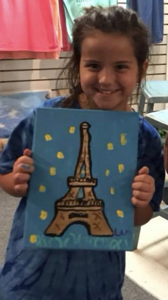 Eiffel Tower Canvas