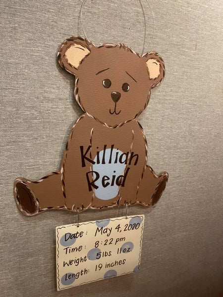 Teddy Bear Hospital Door Hanger