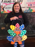 Silly Turkey Door Hanger/Wood Sign