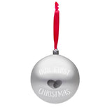 Our First Christmas Thumbprint Ornament