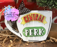 Central Perk Friends Mug Ornament