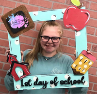First/Last Day of School Photo Frame