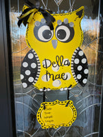 Owl Hospital Door Hanger