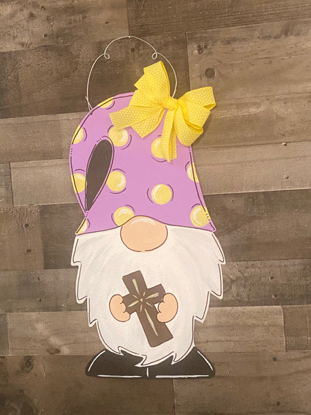 Gnome Easter Door Hanger