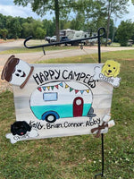 Personalized Camper Wooden Signs
