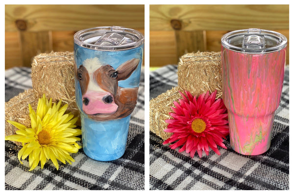 Paint Your Own Tumbler-$35