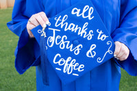 Hand-painted Graduation Cap