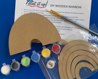 Wooden Rainbow Block Kit
