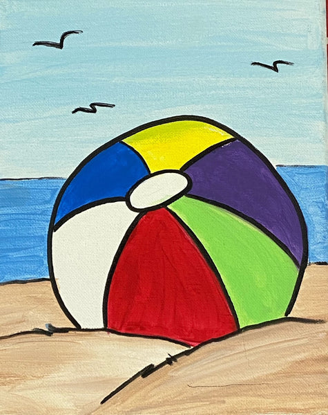 Beach Ball Canvas