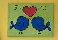 Love Birds Canvas