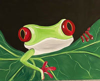 Red Eyed Tree Frog Canvas