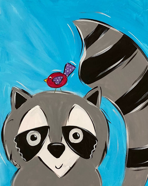 Raccoon Canvas