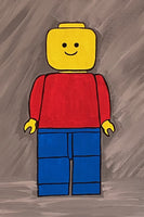 Lego Inspired Canvas